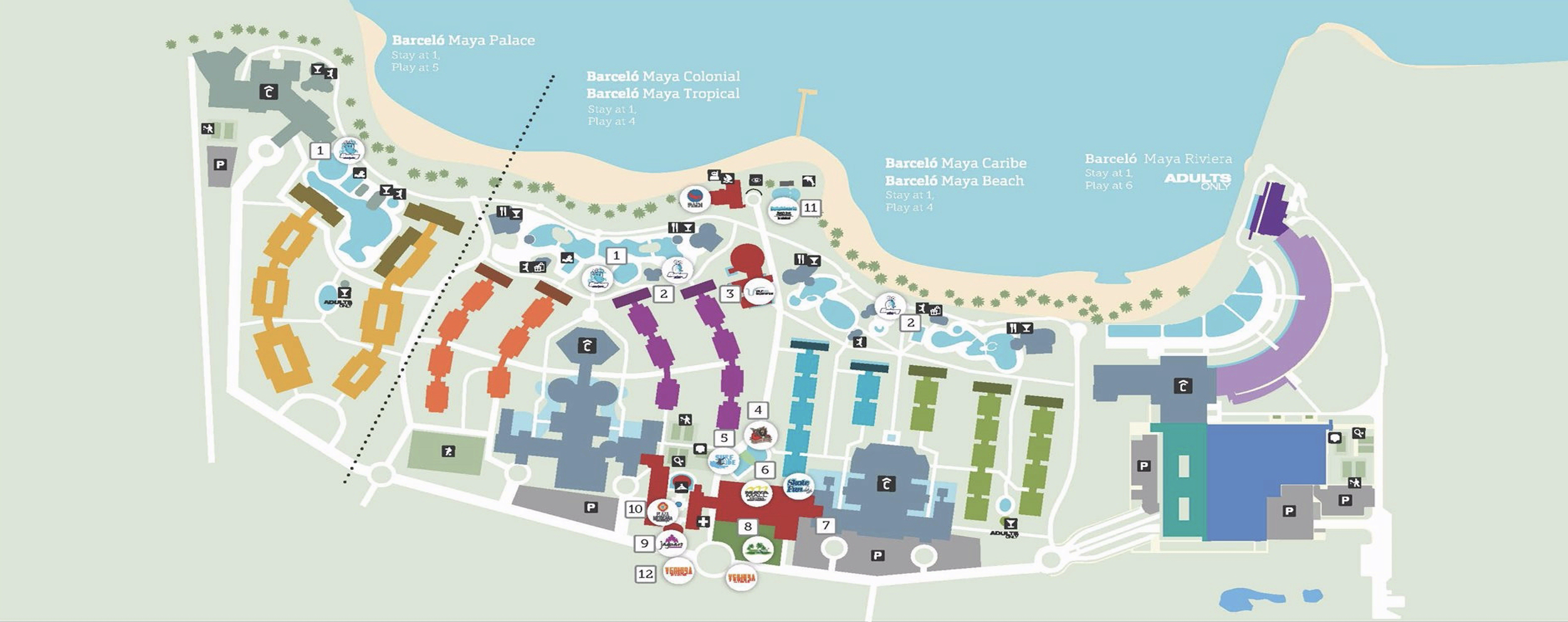 Mapa del hotel